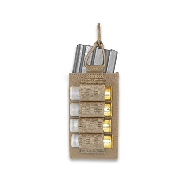 Tactical Molle Cartridge 12 Gauge Shotgun Shells Mag Pouch Ammo Holder