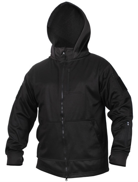 Tactical Hoodie with Velcro Sleeves