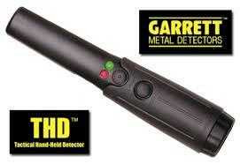 The Garrett THD Tactical Metal Detector is silent and small.