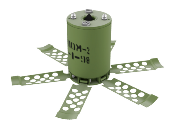 Russian POM-2 AP Landmine Training Aid | Inert Training | EOD Gear