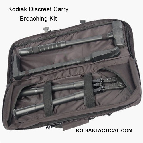 Kodiak Tactical 3 Piece Entry Kit W/ Discreet Carry Bag (No Tools