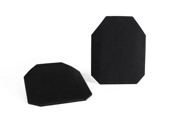 AR500 10x12 Level III Multi-Curve Base Coat Body Armor Plate