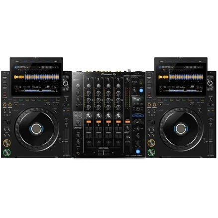 AlphaTheta 2 x CDJ-3000X + DJM-750MK2 Bundle