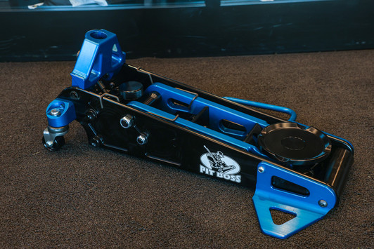 Pit Boss Dirt Black/Blue W/ Handle Pit Boss Dirt Black/Blue W/ Handle