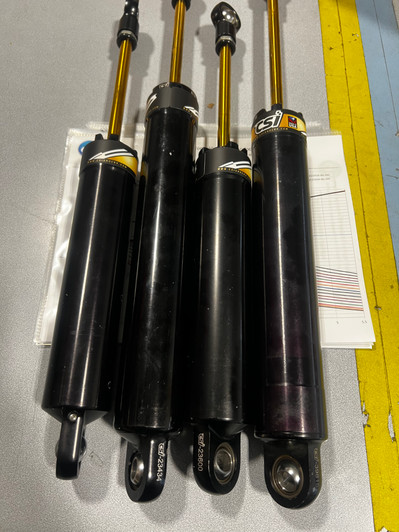 Wing Sprint Car Reb Adj. Shock Package Wing Sprint Car Reb Adj. Shock Package