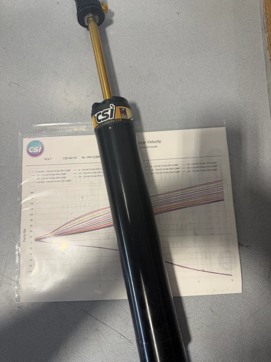 New Old Stock Double Adj. RR Shock