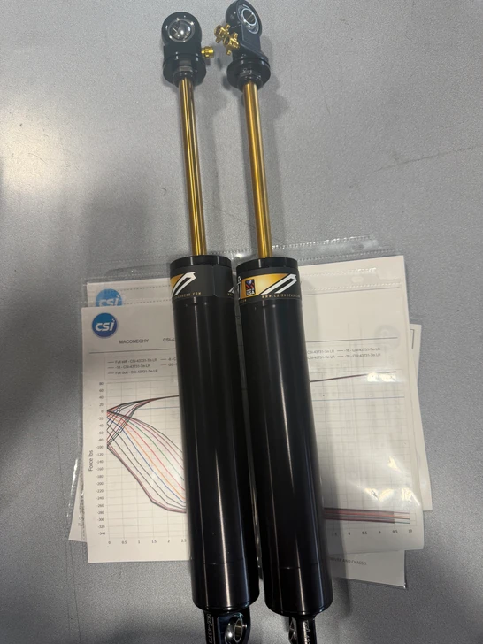 New Old Stock 7" Micro Rear Shock Set
