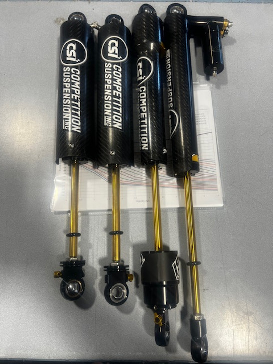 Wing Sprint Car Shock Set W/ XT4 RR