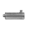 86526M 10" Round Muffler 44.5" Long with 5" IN-OUT TYPE 5