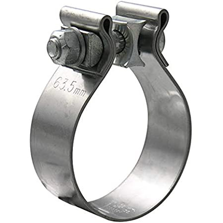 4" AccuSeal Stainless Steel Exhaust Band Clamp T409 Nelson 90885A