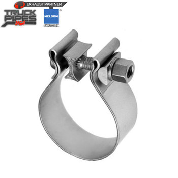 2.75" AccuSeal Stainless Steel Exhaust Band Clamp (T409) Nelson 900019A