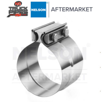 2.75" Torctite Preformed Lap Joint Clamp Stainless Steel Nelson 90363A 2.75" Torctite Preformed Lap Joint Clamp Stainless Steel Nelson 90363A