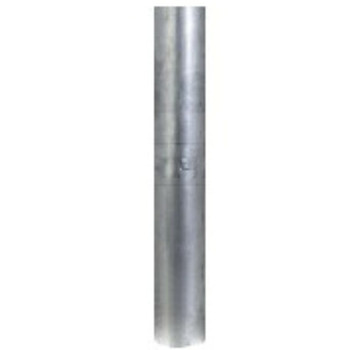 4" x 48" Straight Exhaust Stack Pipe Aluminized OD Bottom Nelson 89015A