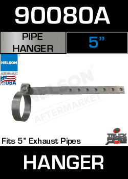 5" Universal Exhaust Pipe Hanger 12" Long 90080A