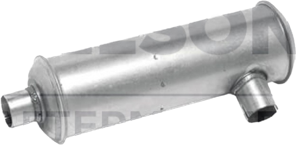 Type 7 Muffler 3.5" x 4 OD" x (8.3 x 11.5") x 28" Oval Nelson 86511M