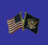 U.S./Navy Double Flag Lapel Pin