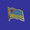 Aruba Single Flag Lapel Pin