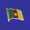 Cameroon Single Flag Lapel Pin