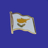 Cyprus Single Flag Lapel Pin