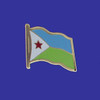 Djibouti Single Flag Lapel Pin