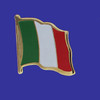 Italy Single Flag Lapel Pin