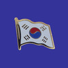 Korea (South) Single Flag Lapel Pin