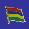 Mauritius Single Flag Lapel Pin