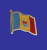 Moldova Single Flag Lapel Pin