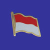 Monaco Single Flag Lapel Pin