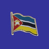 Mozambique Single Flag Lapel Pin