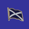 Scotland (w/Cross) Single Flag Lapel Pin