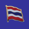 Thailand Single Flag Lapel Pin