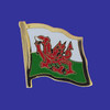 Wales Single Flag Lapel Pin