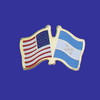 U.S./Honduras Double Flag Lapel Pin