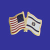 U.S./Israel Double Flag Lapel Pin