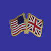 U.S./United Kingdom Double Flag Lapel Pin