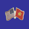 U.S./Vietnam Double Flag Lapel Pin