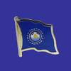 New Hampshire Single Flag Lapel Pin