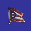 Ohio Single Flag Lapel Pin