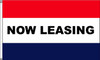 NOW LEASING (Red-White-Blue)