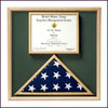 Folded Ceremonial Flag & Document Case