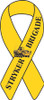 8" Yellow Ribbon Magnet - Stryker Brigade