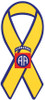 8" Yellow Ribbon Magnet - 82nd Airborne Division