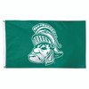 Michigan State (Gruff) - Deluxe 3' x 5' Flag