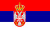 Serbia with Seal (UN) Outdoor Flags