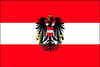 Austria with Eagle Outdoor Flags