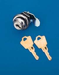 Locks & Keys for Fiberglass Internal Halyard Flag Poles fredsflags