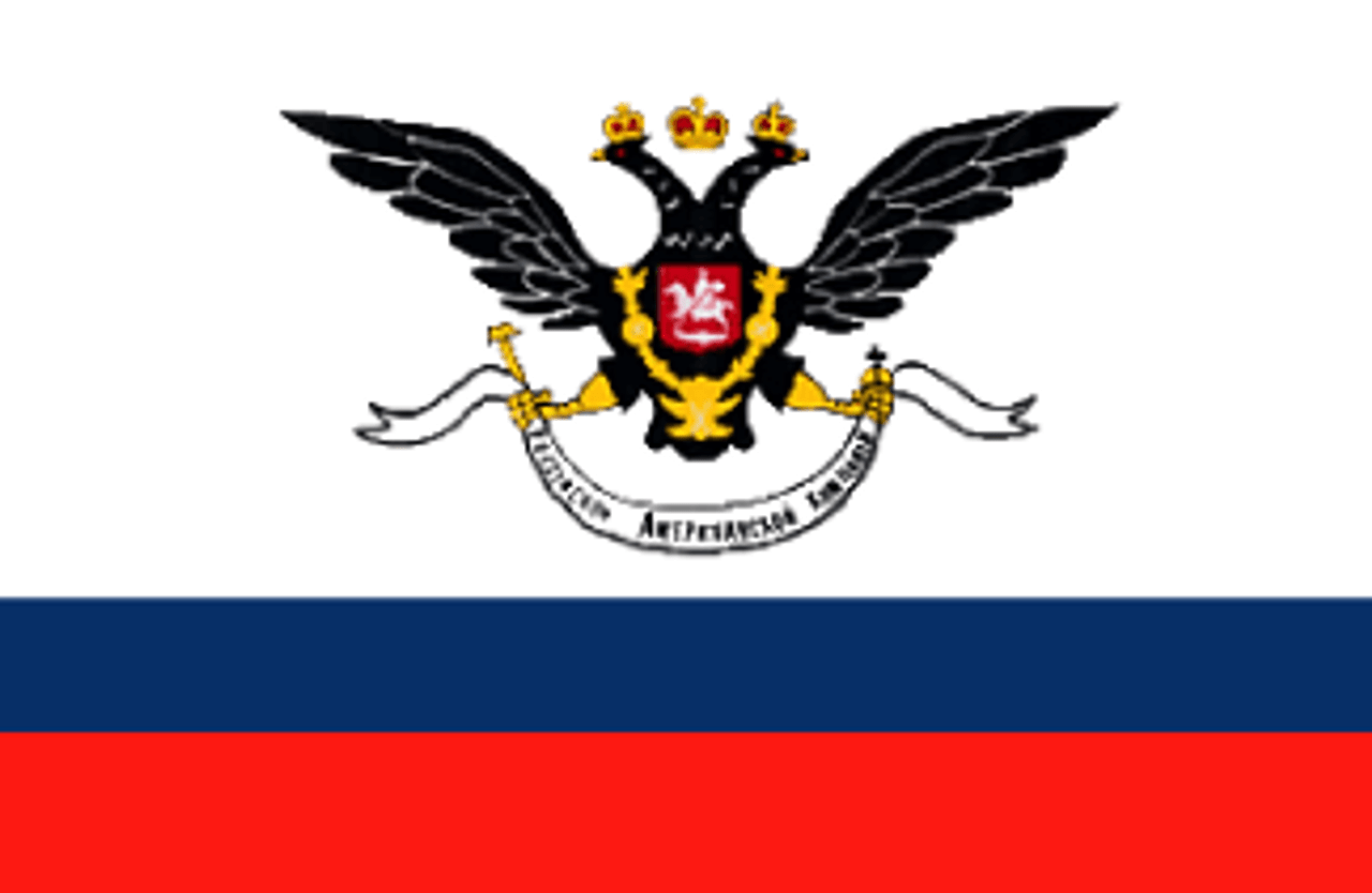 Flag of the Russian-American Company - Wikipedia
