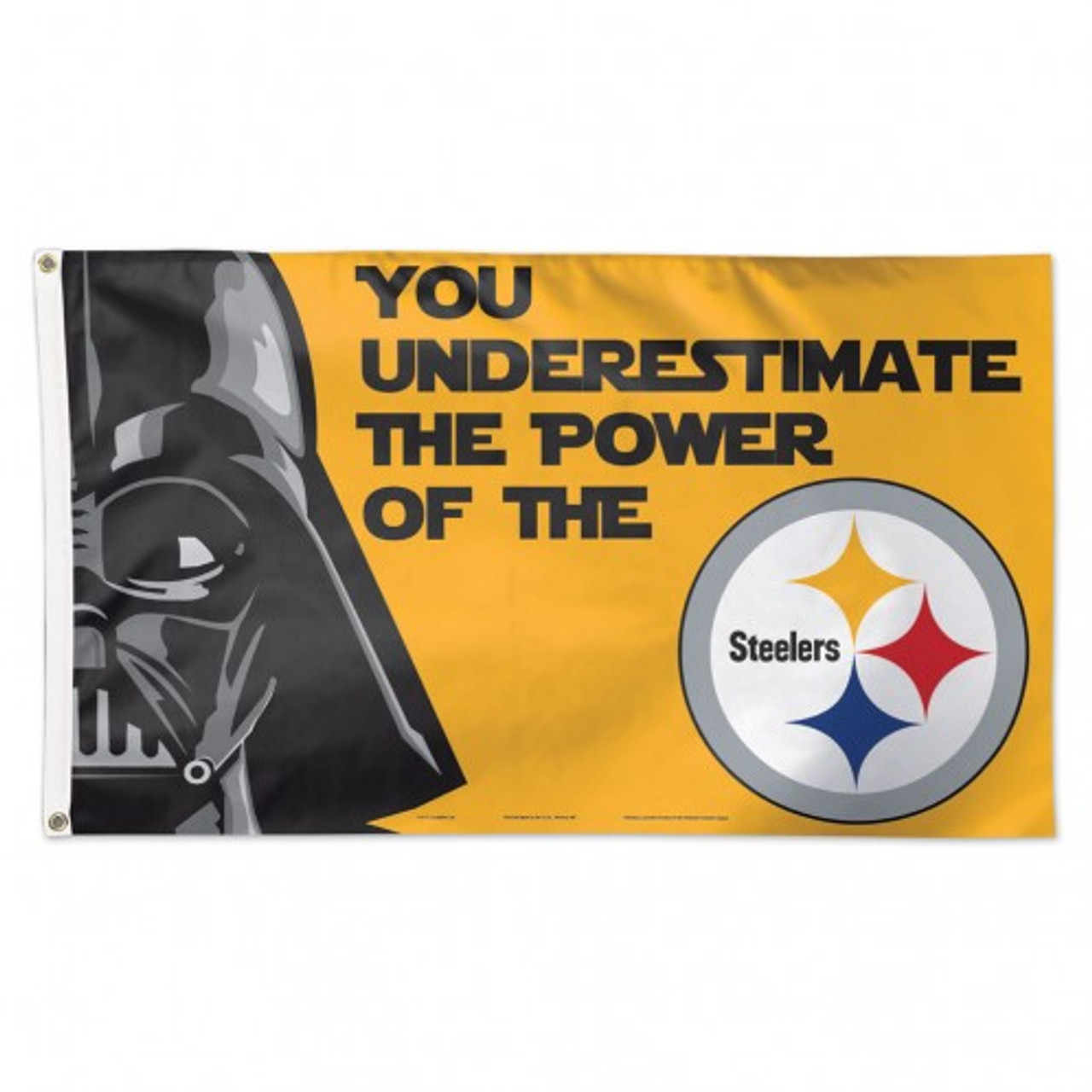 Steelers (Darth Vader) - Deluxe 3' x 5' Flag - fredsflags