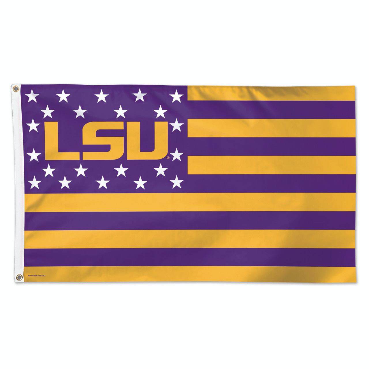 LSU (Stars & Stripes) Deluxe 3' x 5' Flag fredsflags
